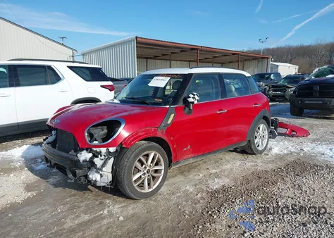 2014 Mini Countryman Cooper S из США, поврежденный, VIN WMWZC5C59EWM17119